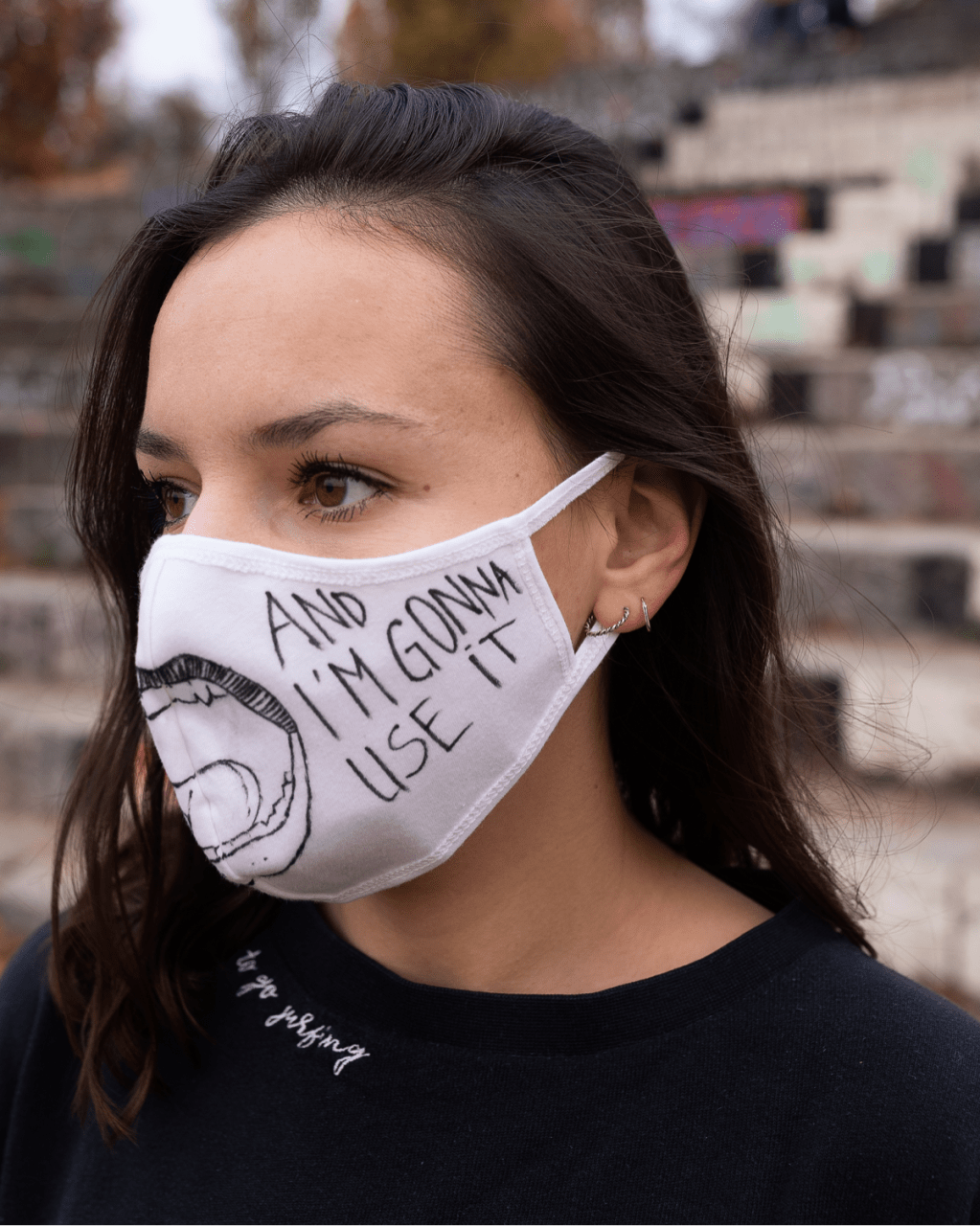 Mask design side view — 